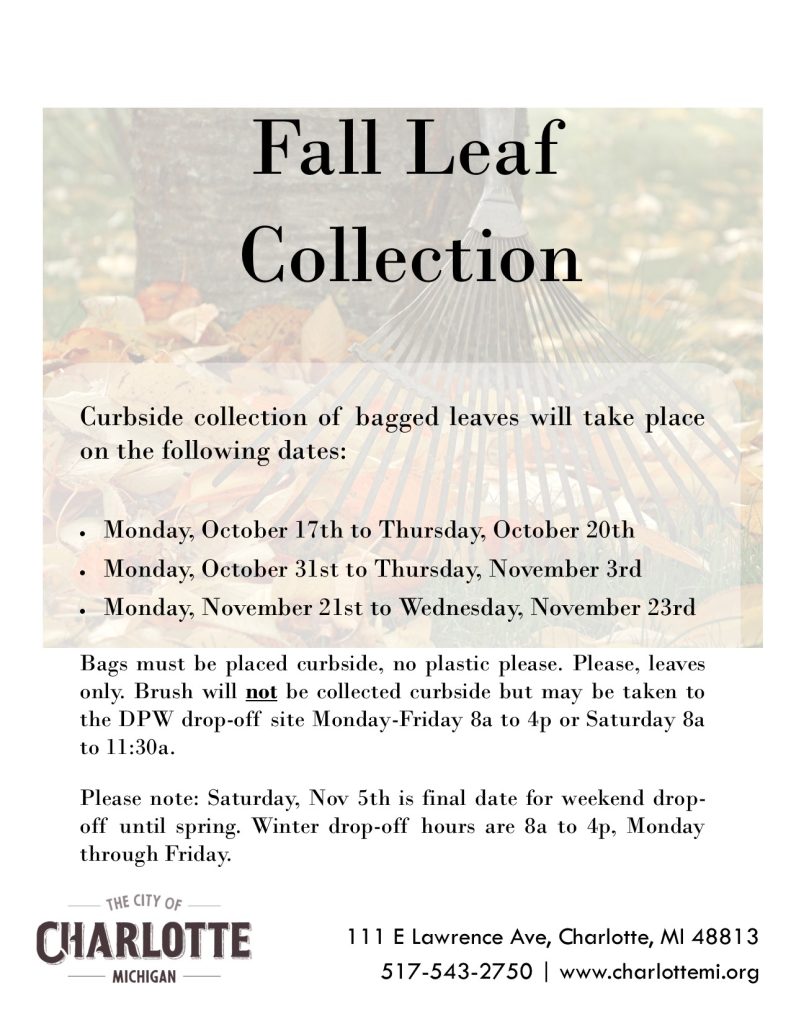 Leaf Collection Notice